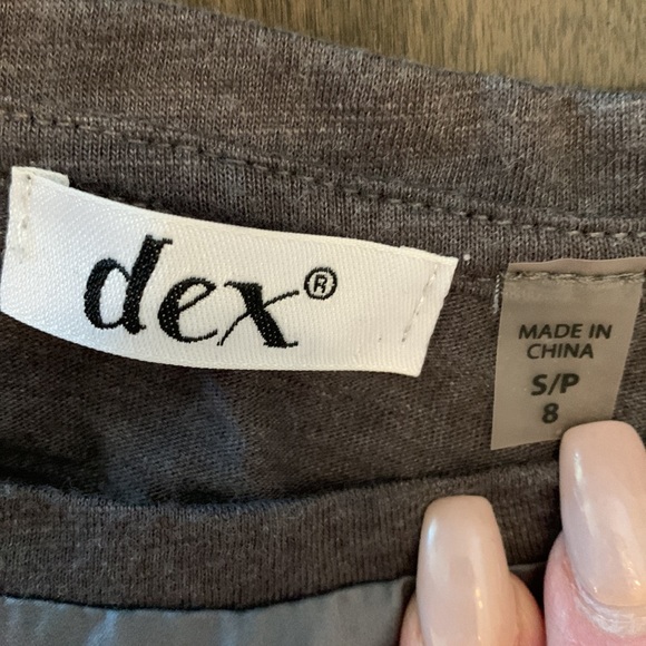 Dex shirt sleeve t-shirt girls size S (8) - Picture 2 of 5